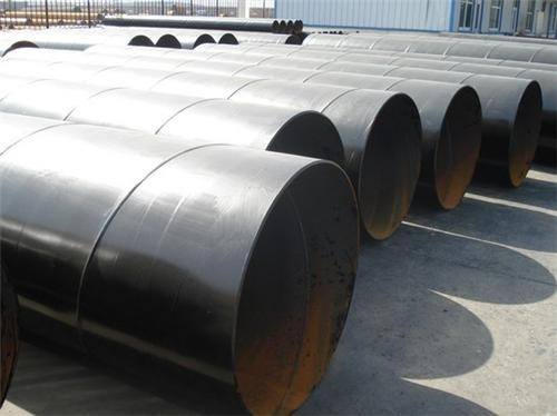 DN200 Q235B ERW Black Welded Steel Pipe